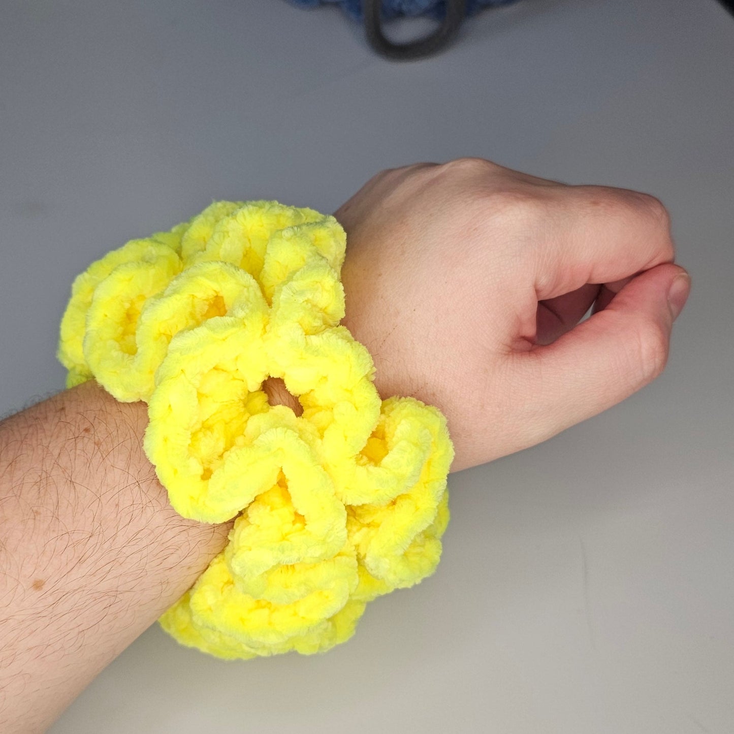 Safety Yellow Scrunchie