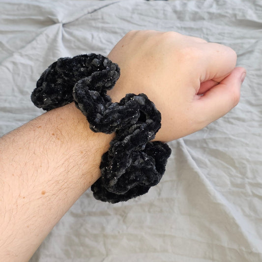 Lircorice Sparkle Scrunchie